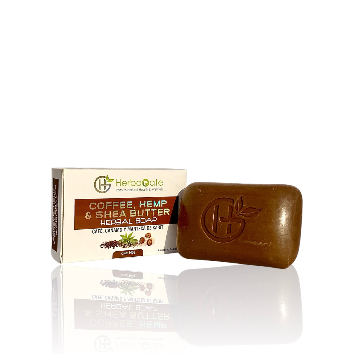 Coffee Hemp & Shea Butter Herbal Soap