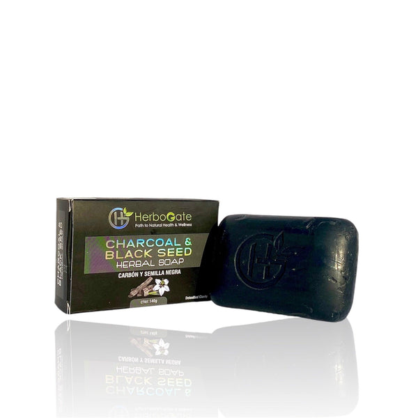 Charcoal & Black Seed Herbal Soap - Pack of 3
