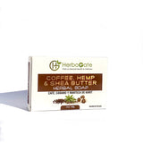 Coffee Hemp & Shea Butter Herbal Soap