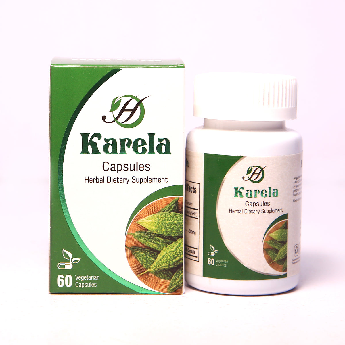 Karela Capsule 500 mg – 60 Veg Capsules