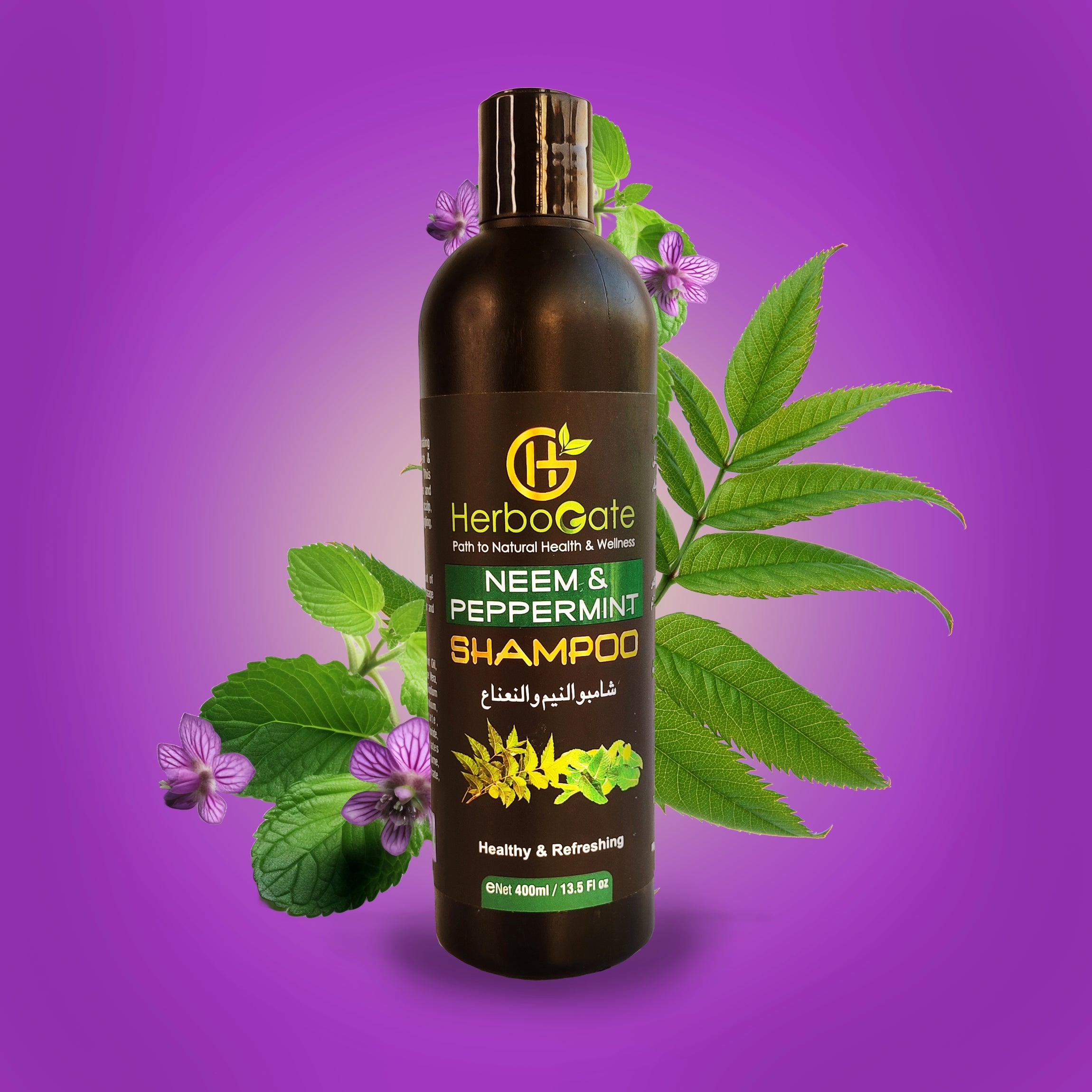 Neem & Peppermint Shampoo – 400 ml