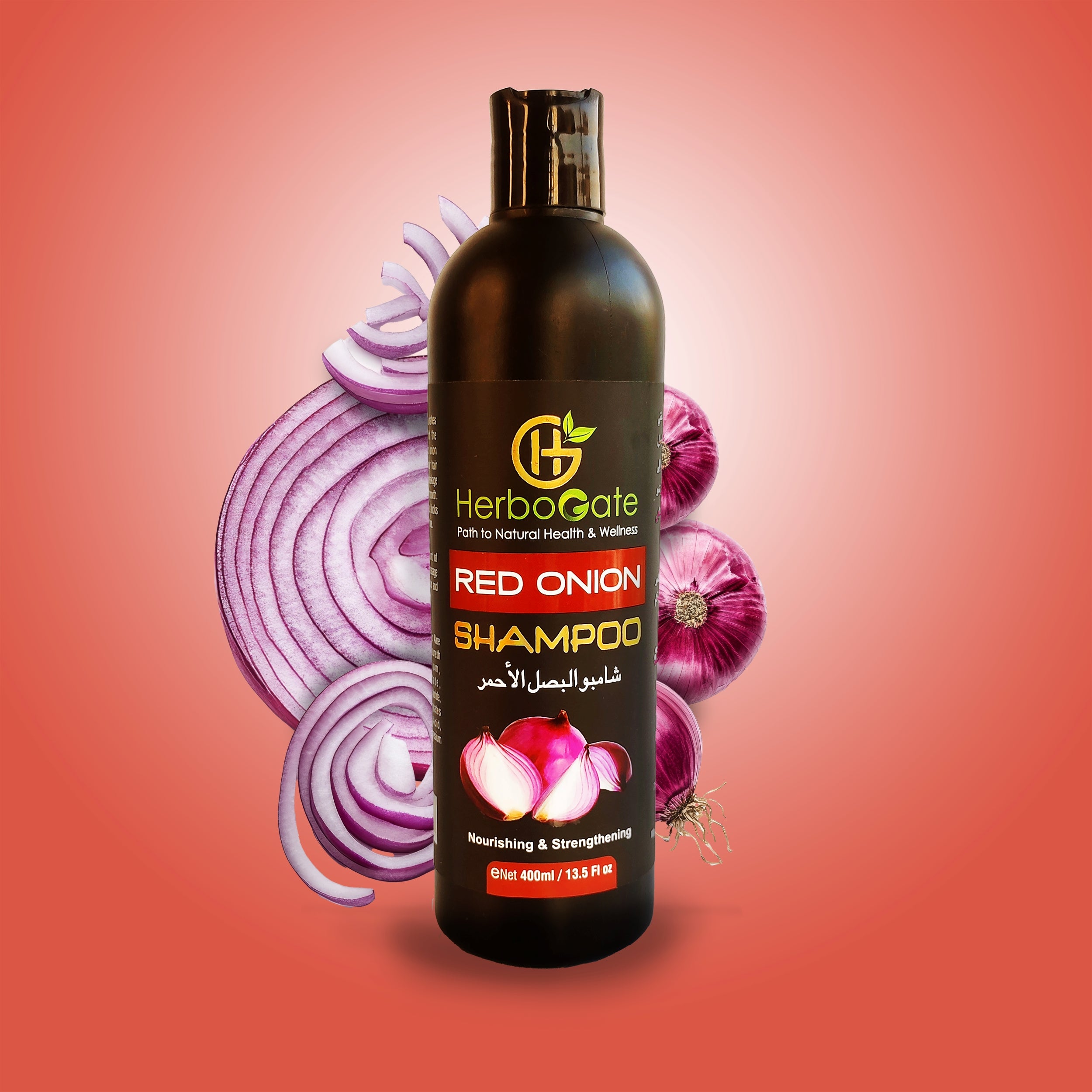 Red Onion Shampoo – 400 ml