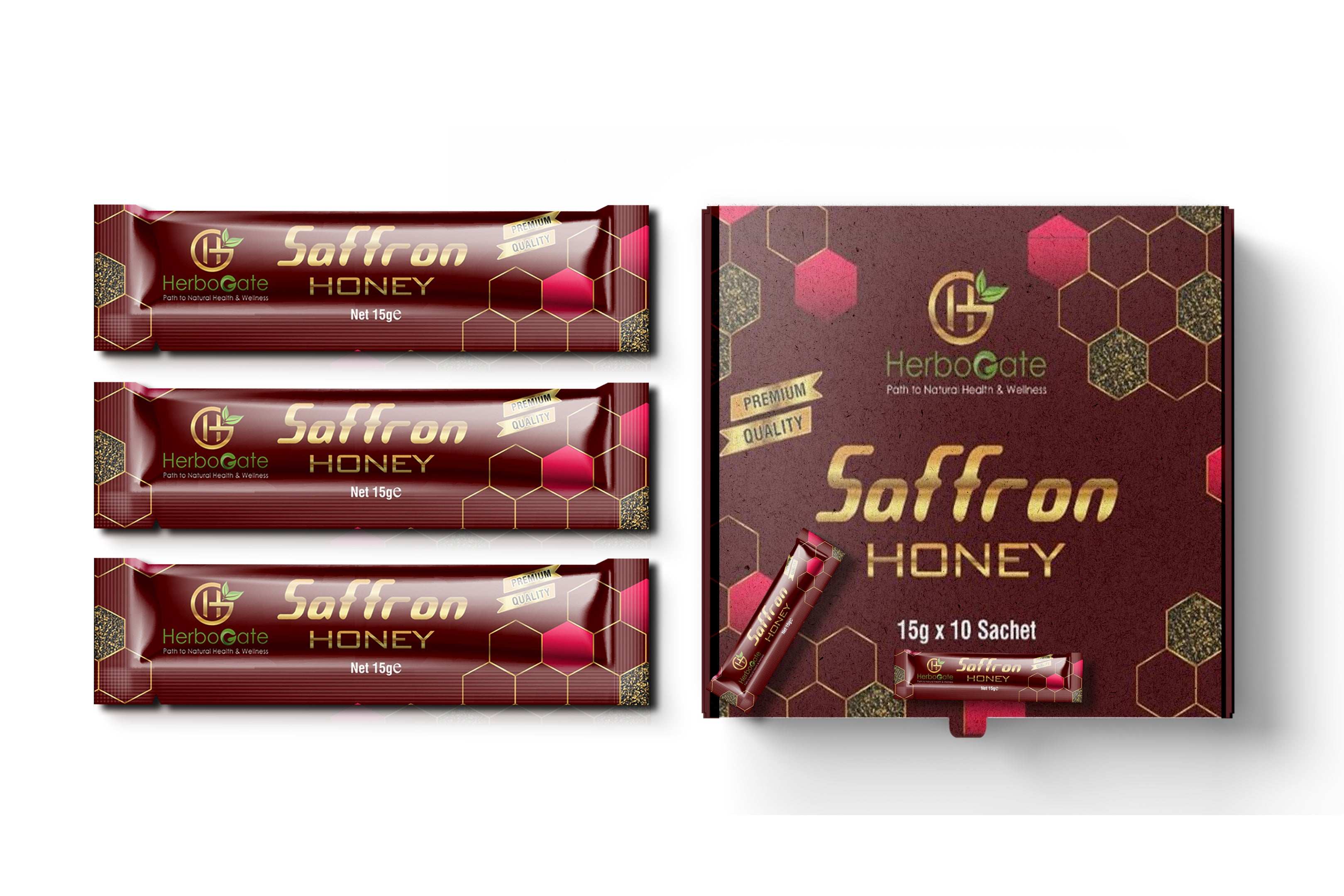 Saffron Honey