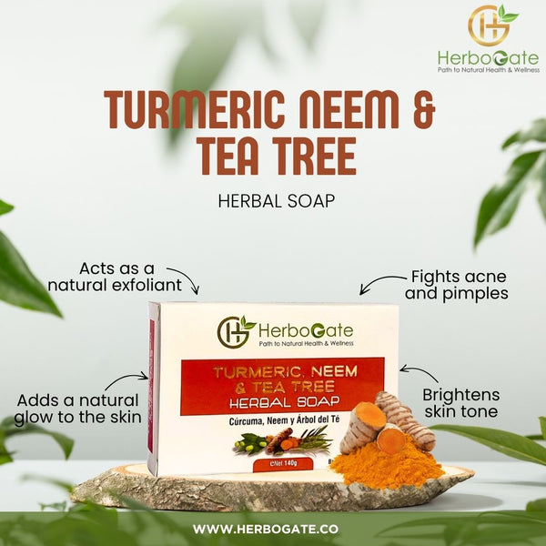 Turmeric Neem & Tea Tree Herbal Soap